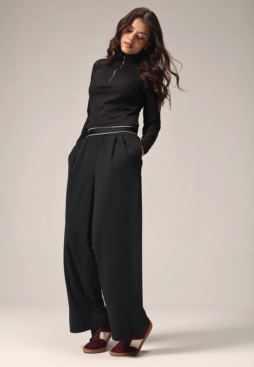 Cloud Korean Active Wide Pants