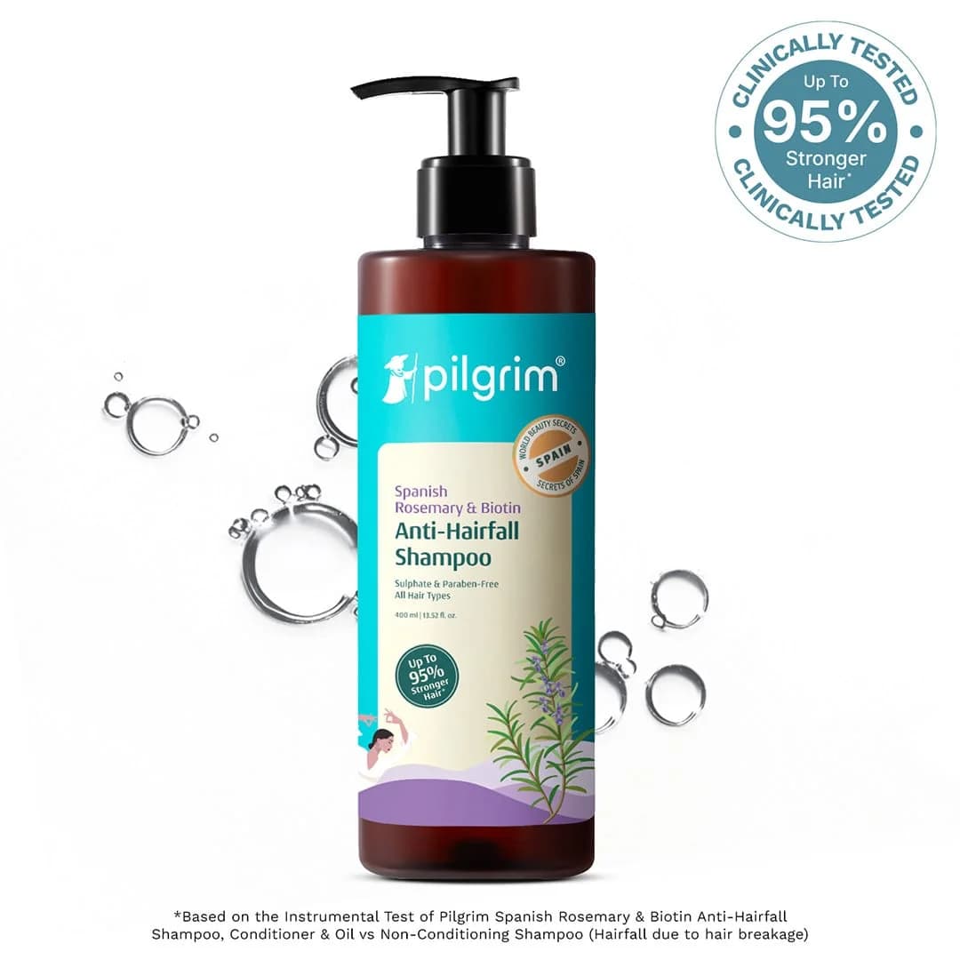 Spanish Rosemary & Biotin Anti-Hairfall Shampoo - 400ml