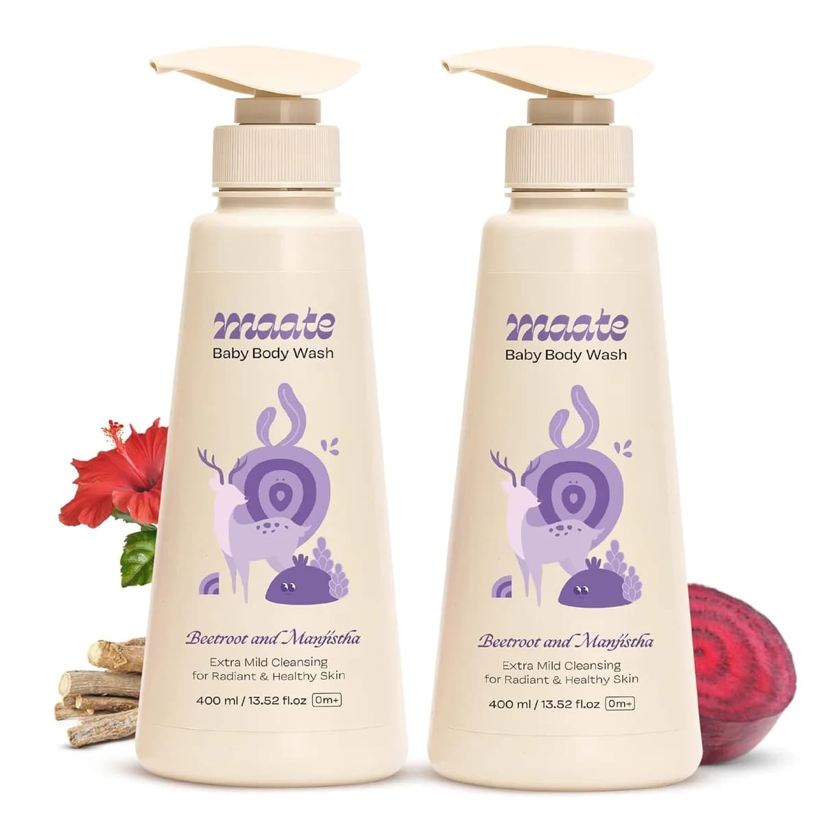 Maate Baby Body Wash 400ml x2 | The Mom Store