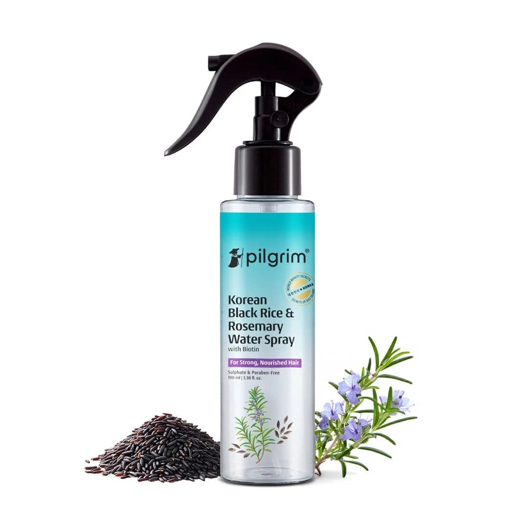 Korean Black Rice and Rosemary Water Spray With Biotin
