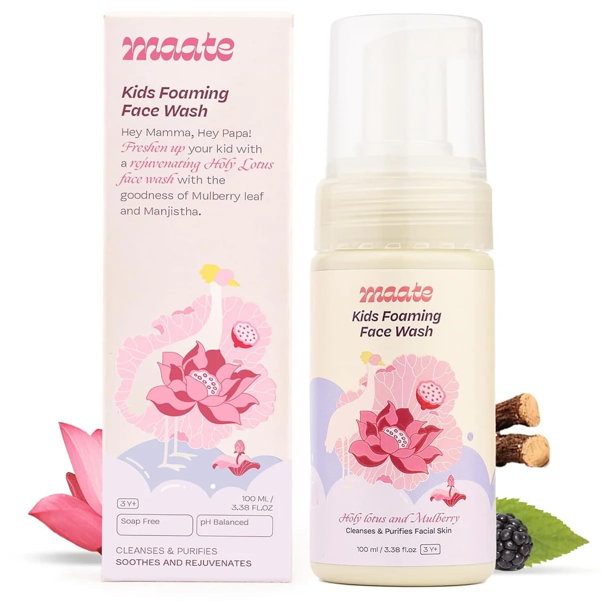 Maate Kids Foaming Face Wash | The Mom Store