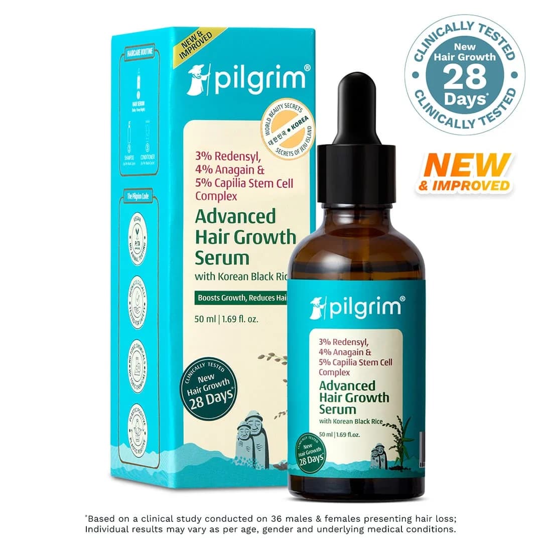 3% Redensyl, 4% Anagain & 5% Capilia Stem Cell Complex Advanced Hair Growth Serum - 50ml