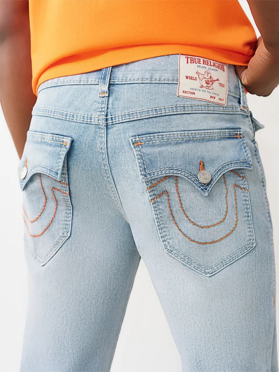 True Religion Blue Ricky Big T Men Jeans